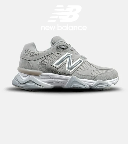 کفش کتانی زنانه طوسی NEW BALANCE 9060 مدل 4863