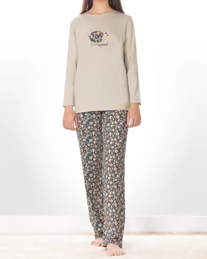 تیشرت و شلوار گل زیبا نوجوان