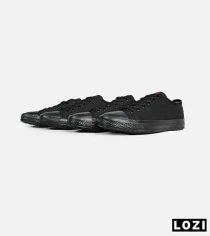 کفش کتانی مردانه و زنانه مشکی All STAR مدل 7085