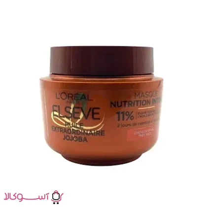 ماسک مو تغذیه کننده عمیق لورآل مدل Extraordinary Jojoba حجم 300 میل