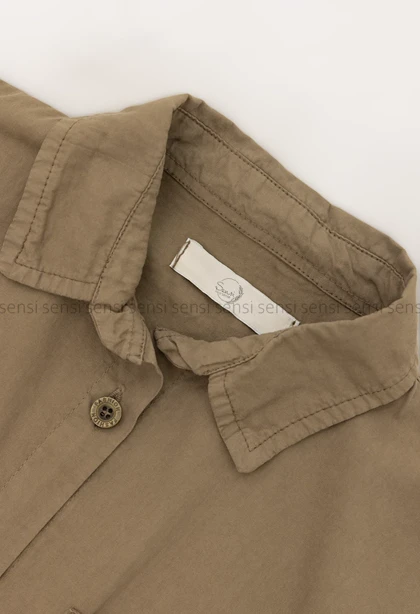 شومیز 2جیب لینن کد1005098