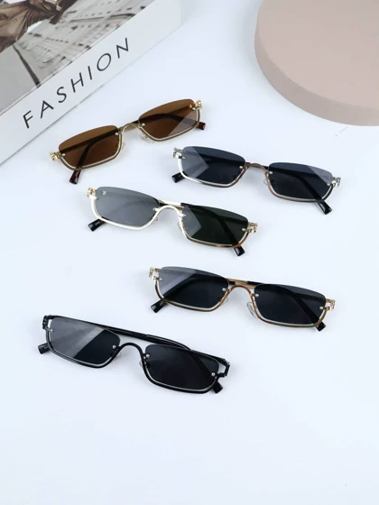 عینک آفتابی زنانه و مردانه فشن مستر برند گوچی Retro Noir مدل Gucci SGF-2495 خرید اقساطی