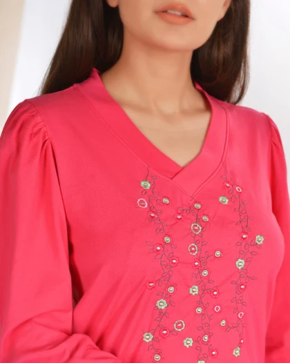 تیشرت و شلوار گل آبشاری 2 زنانه