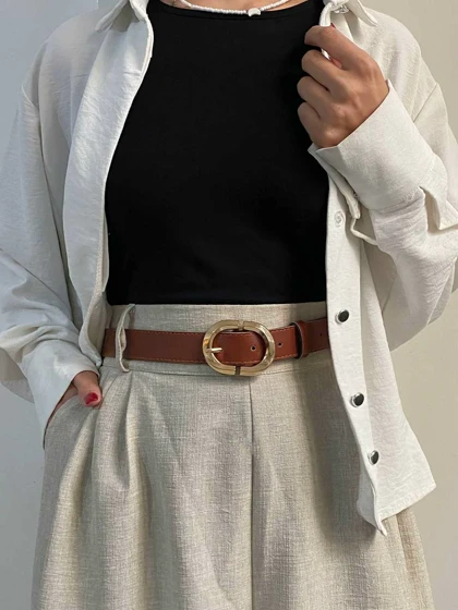 کمربند زنانه سلین کد B152