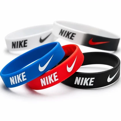 دستبند سیلیکونی ورزشی طرح Nike فری سایز