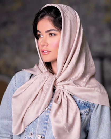 روسری کاریان ابریشم Hermes (قواره 90) 30123