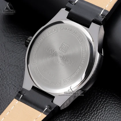 ساعت نیوی فورس بند چرمی Naviforce NF9233KS