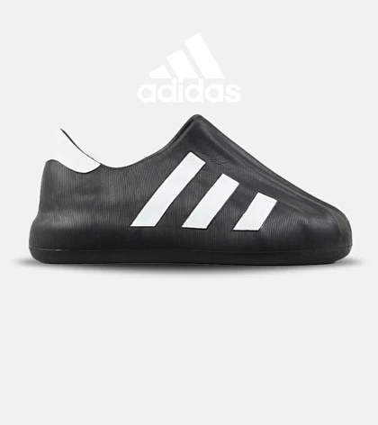 کتانی اسلاید مردانه آدیداس مشکی adiFOM SuperStar مدل 7488