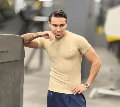 تیشرت فیت شرت نایک کرم