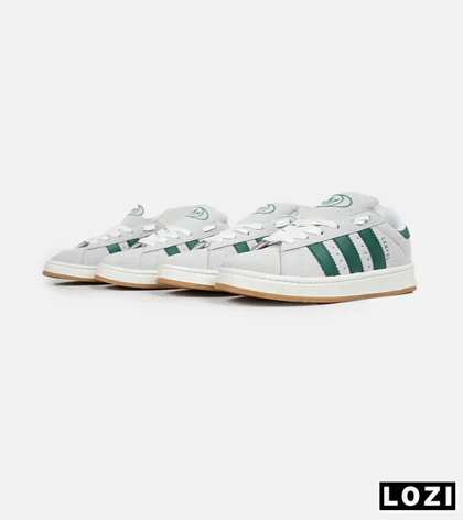 کفش کتانی مردانه و زنانه طوسی سبز ADIDAS Campus مدل 6485