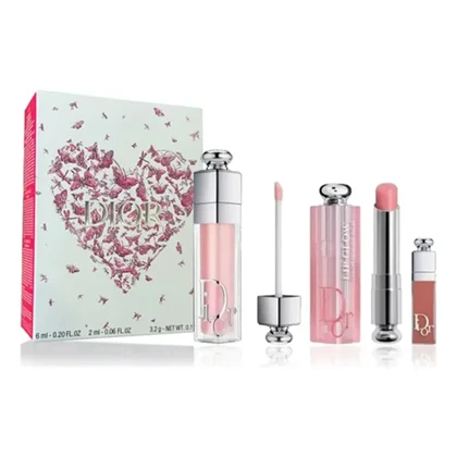 پک لوکس لب دیور صورتی (Dior Addict Pink Gift Set)