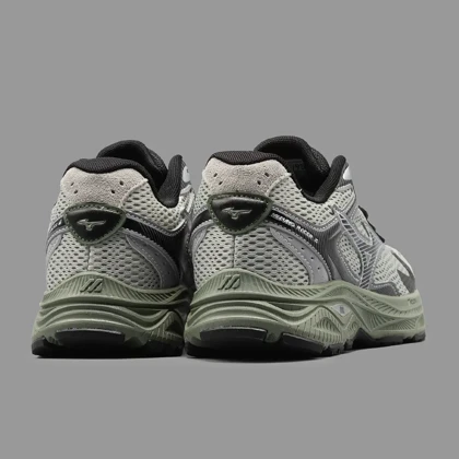 میزانو ریسر اس طوسی سبز Mizuno Racer S Grey Green