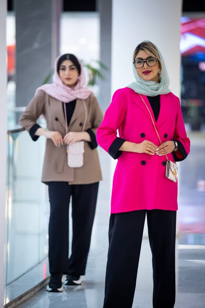 مانتو شلوار ترکیبی کرسپو