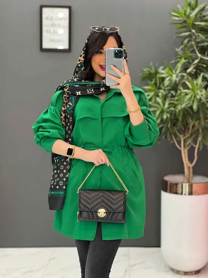 مانتو مازراتی کمرگت بالا ژیله