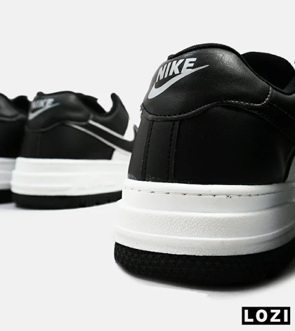 کفش کتانی مردانه و زنانه مشکی سفید نایک NIKE AIR FORCE مدل 4273