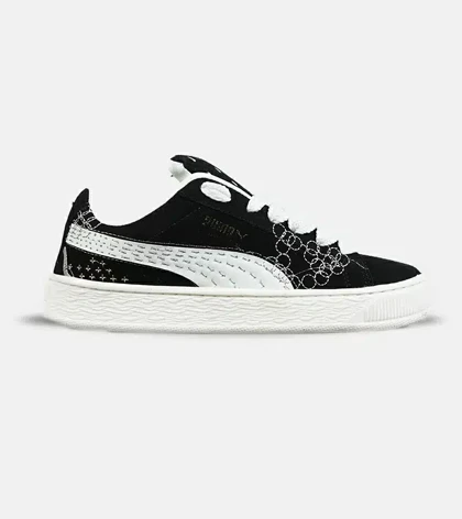 کفش کتانی ورزشی مشکی مردانه و زنانه PUMA suede XL مدل 7478
