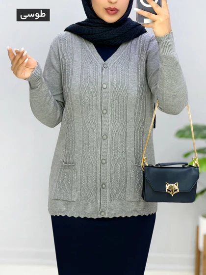 ژاکت گپ بافت ایلانا کد 333161