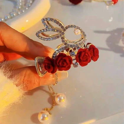کلیپس مو زنانه مدل خرگوشی کد G_L_1295