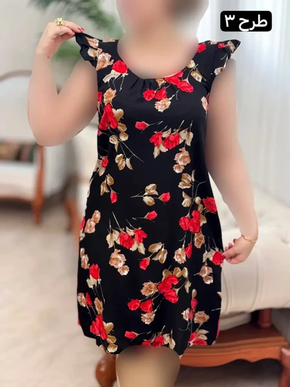 پیراهن نخی رامک 3148