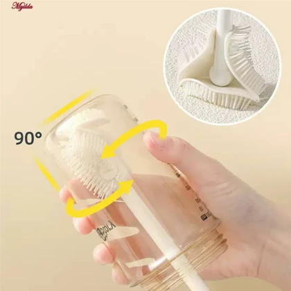 برس شیشه شوی مدل سیلیکونی 360 درجه کد 5434 بسته 2 عددی