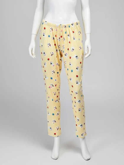 شلوار مخمل استیکردار خرگوش