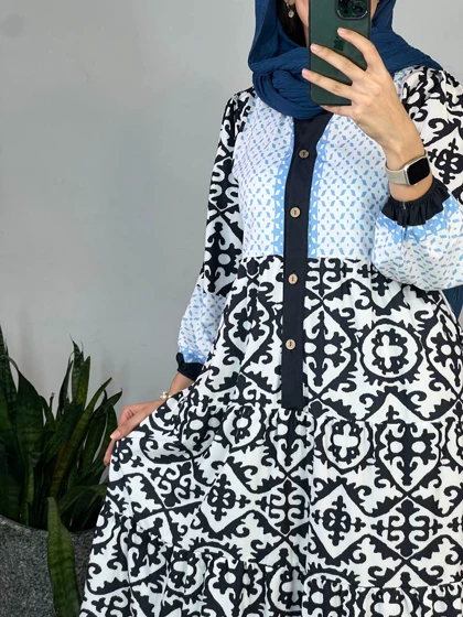 پیراهن مزونی مهتا 1