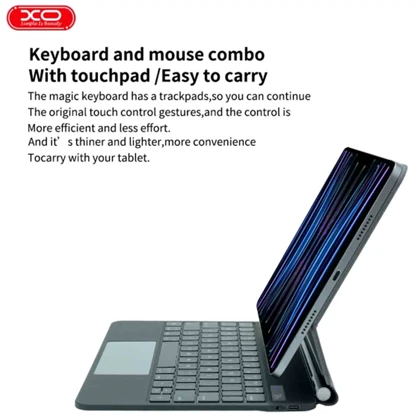 کیبورد مخصوص آیپد ایکس او XO مدل KB-09 شارژی