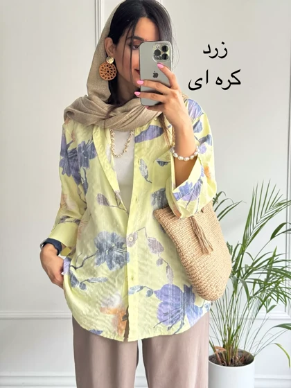 مانتو شومیزی گندم