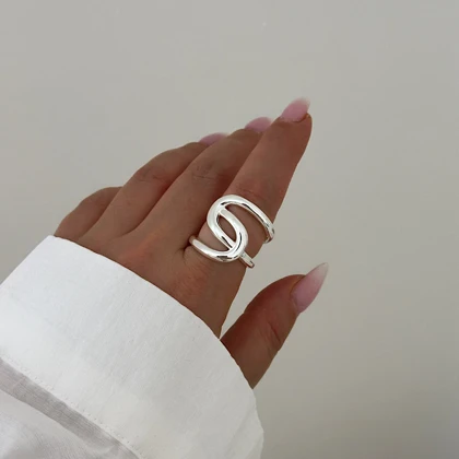 انگشتر زنانه مینیمال کد 972