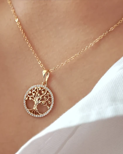 گردنبند درخت و ستاره ژوپینگ