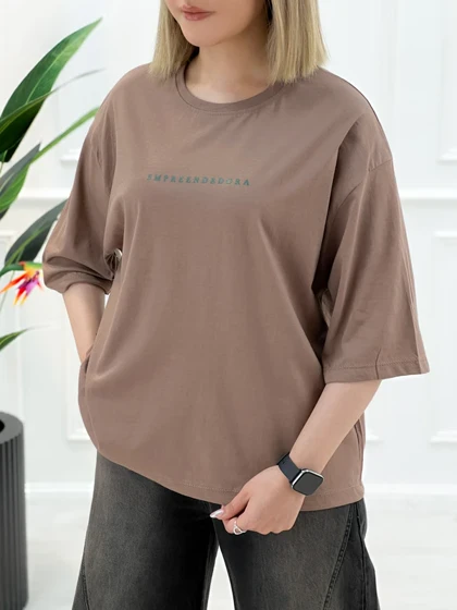 تیشرت نخی تابستانه زنانه هیوا