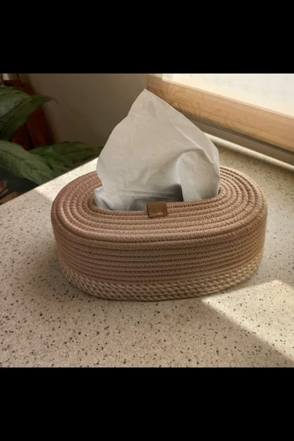 جای دستمال کاغذی بیضی