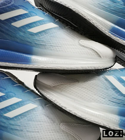 کفش کتانی مردانه آبی سفید ADIDAS Solar disk V2