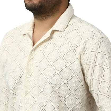 پیراهن آستین کوتاه مراکشی مردانه مدل 62118110