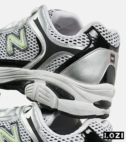 کفش کتانی مردانه و زنانه سفید مشکی سبز NEW BALANCE 1064 V.2 مدل 7466