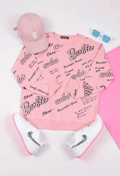 دورس چاپی نگین‌دار barbie