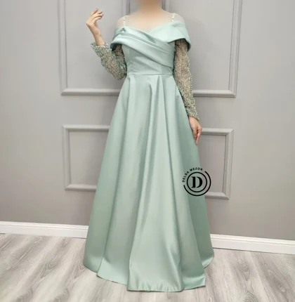 پیراهن بلند آیلین 7052