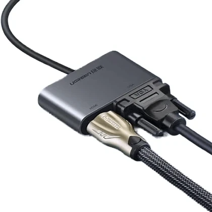 مبدل تایپ سی به اچ‌دی‌ام‌آی و وی‌جی‌ای یوگرین CM162 50505