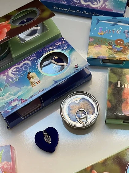 ست گردنبند مروارید عشق (Wish Pearl) - هدیه اختصاصی ولنتاین و روز عشق