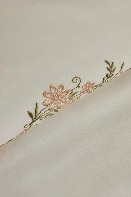 سرویس روتختی دو نفره Karaca Home مدل Vanes پنبه - بژ