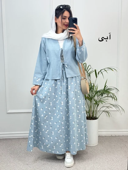 ست مانتو دامن هایدی