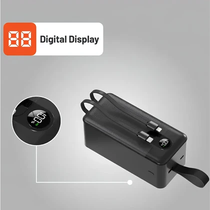 پاور بانک 50000 پرودو مدل PD-PBFCH061-BK توان 22.5 وات