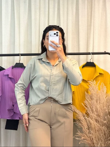 شومیز گره‌ای ترند پاییزه
