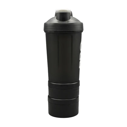 شیکر ورزشی سه تیکه پرو جیم مدل Jamaica ظرفیت 0.5 لیتر