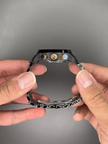 ساعت مچی بولگاری کورنوگراف بند مشکی Bvlgari