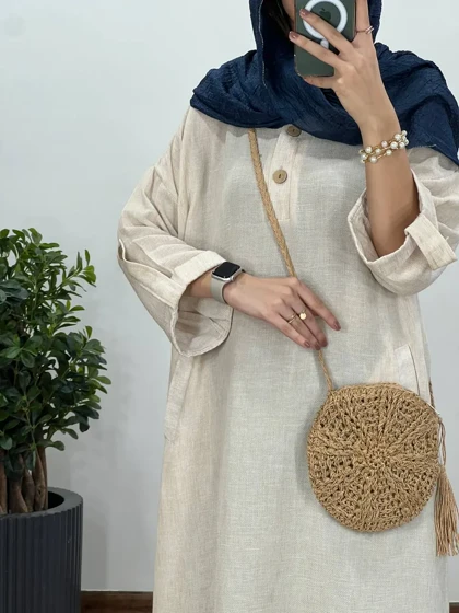 مانتو کفتان لینن کنفی زارا(ایراد دار)