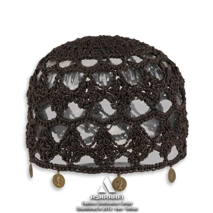 کلاه و گوشواره زنانه بافت Crochet Hat & Earrings HA198