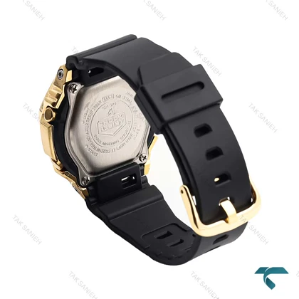 جی شاک GM-S2100 زنانه قاب طلایی مشکی G-shock-6378-L