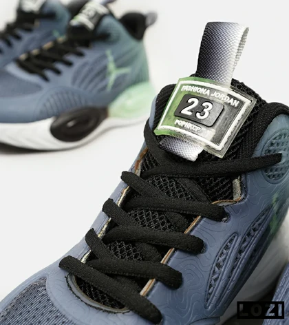 کتانی نیم ساق مردانه فیلی سبز Nike air jordan 23