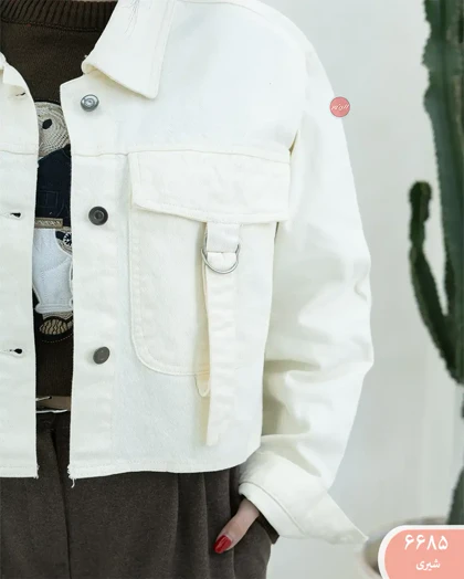 کت کراپ دوجیب 6685